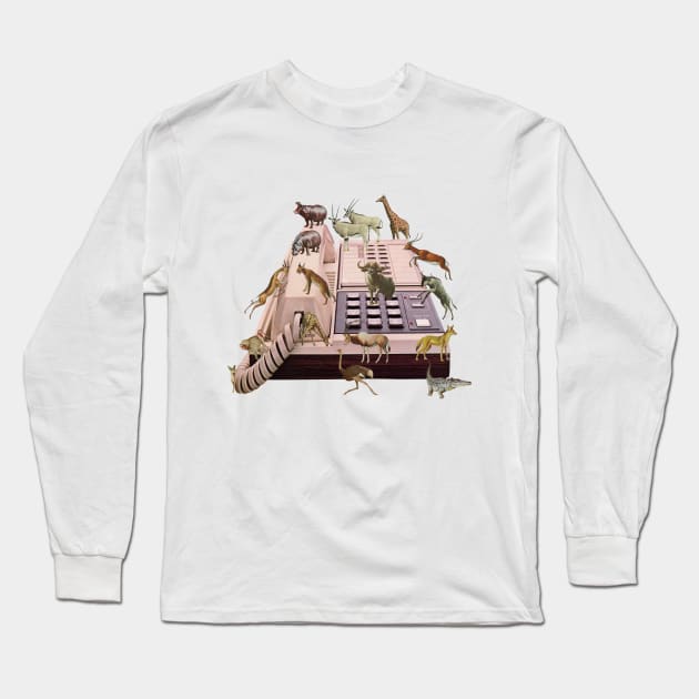 Wild Office Long Sleeve T-Shirt by Lerson Pannawit